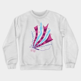 Cute abstract bold butterfly Crewneck Sweatshirt